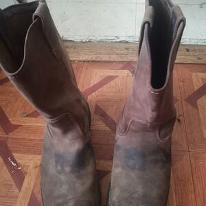 Men's Brown Leather Boots wolvorine